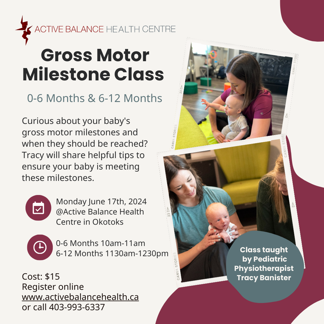 Gross Motor Milestone Classes - Active Balance Health Centre